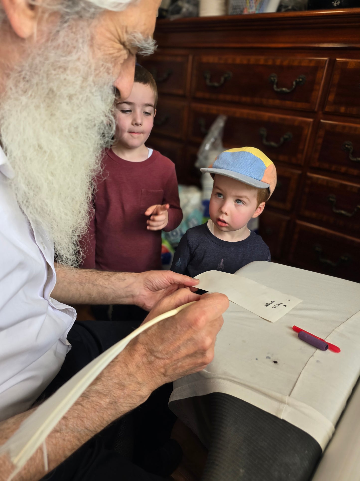 Sofer Shul, home or office visit for your community to check their Mezuzas and Tefillin