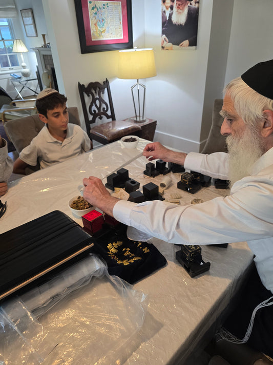 Bar Mitzvah Tefillin Preparation meeting